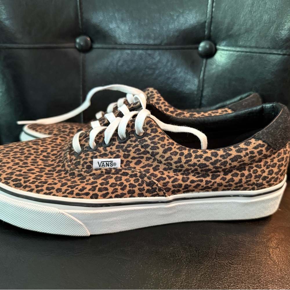 Women’s Leopard Vans Size 9
